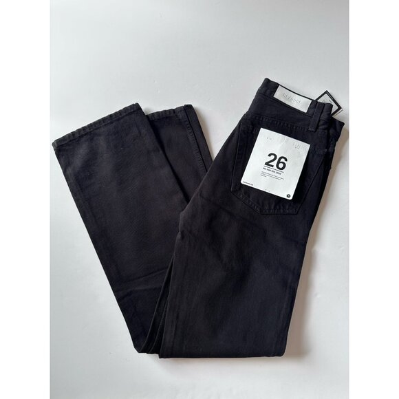 RE/DONE 90s High Rise Loose Jeans Black - Picture 5 of 9